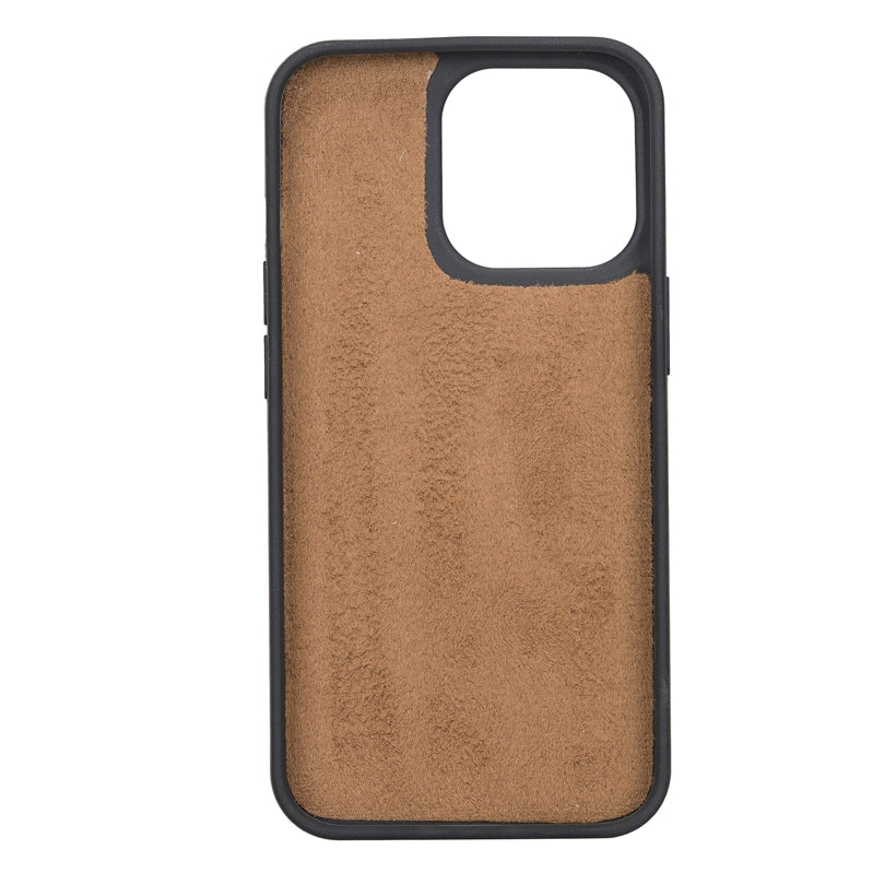 iPhone 13 Pro Mocha Leather Detachable Dual 2-in-1 Wallet Case with Card Holder and MagSafe - Hardiston - 8