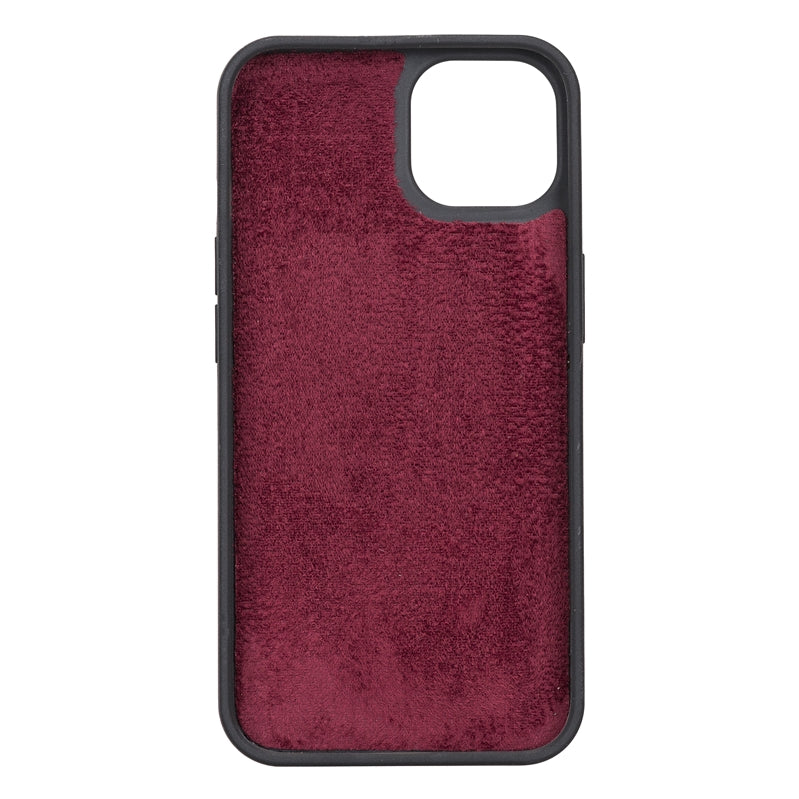 iPhone 13 Purple Leather Detachable Dual 2-in-1 Wallet Case with Card Holder and MagSafe - Hardiston - 8
