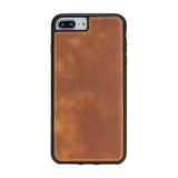 iPhone 8 Plus / 7 Plus Amber Leather Detachable Dual 2-in-1 Wallet Case with Card Holder and MagSafe - Hardiston - 7