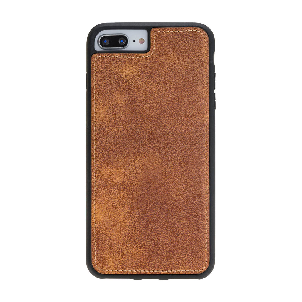 iPhone 8 Plus / 7 Plus Amber Leather Detachable Dual 2-in-1 Wallet Case with Card Holder and MagSafe - Hardiston - 7