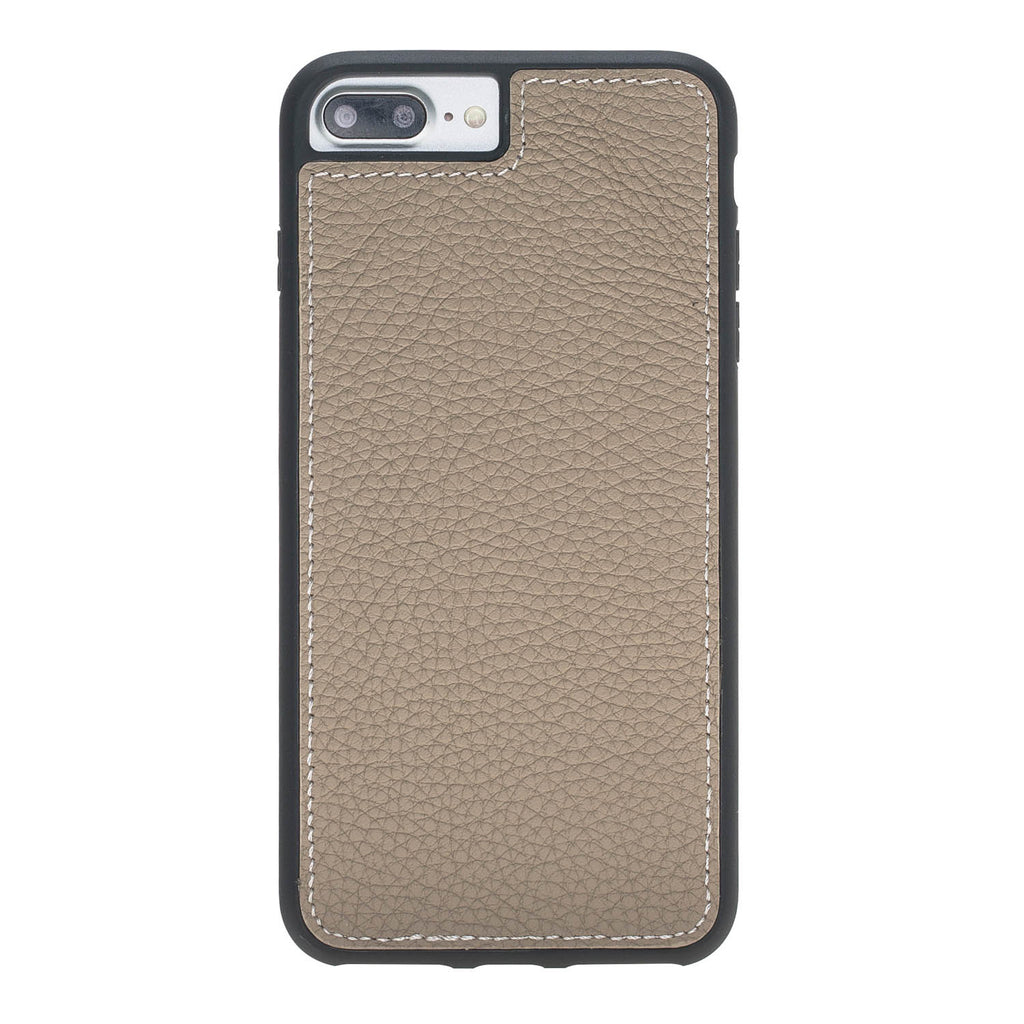 iPhone 8 Plus / 7 Plus Beige Leather Detachable 2-in-1 Wallet Case with Card Holder and MagSafe - Hardiston - 6