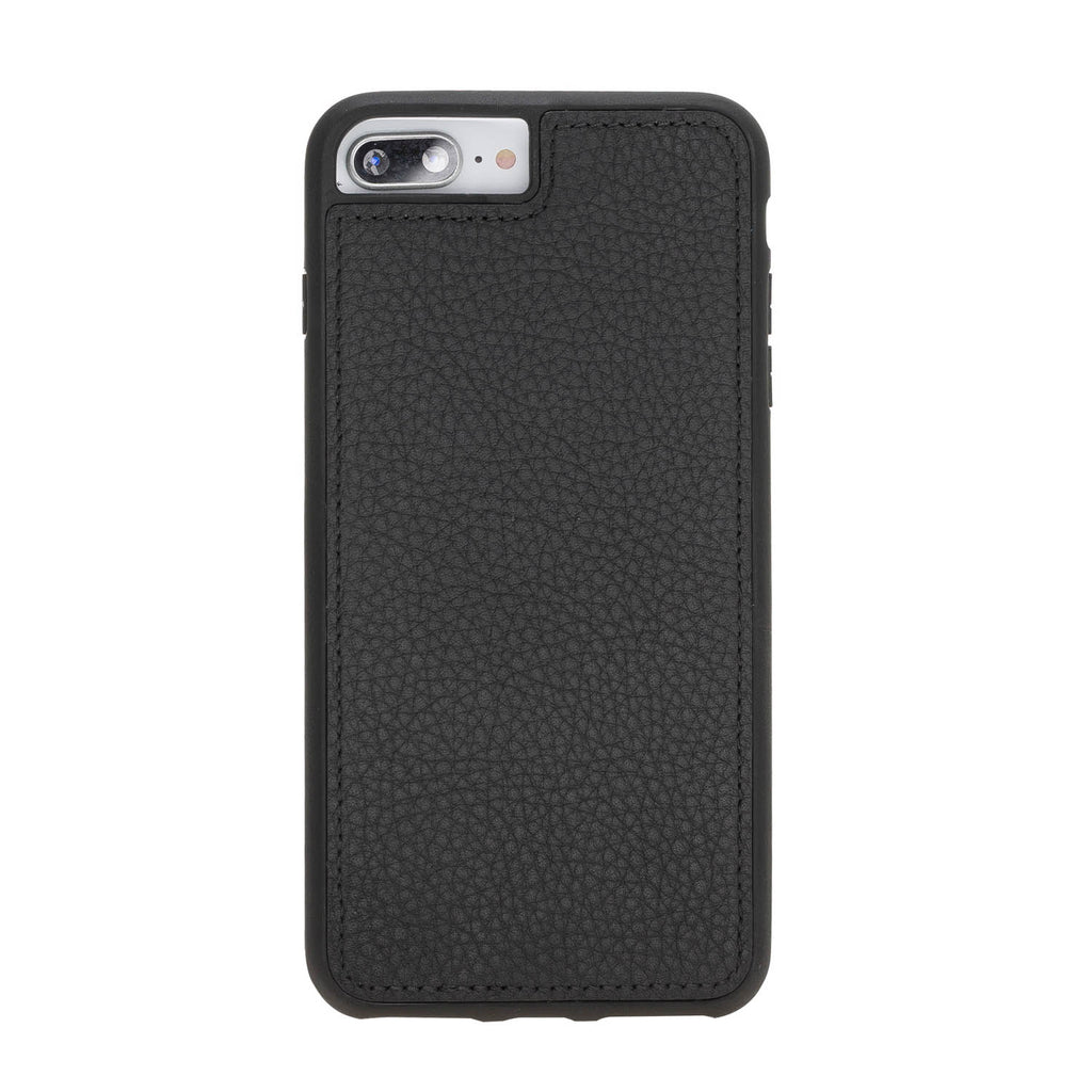 iPhone 8 Plus / 7 Plus Black Leather Detachable 2-in-1 Wallet Case with Card Holder and MagSafe - Hardiston - 6