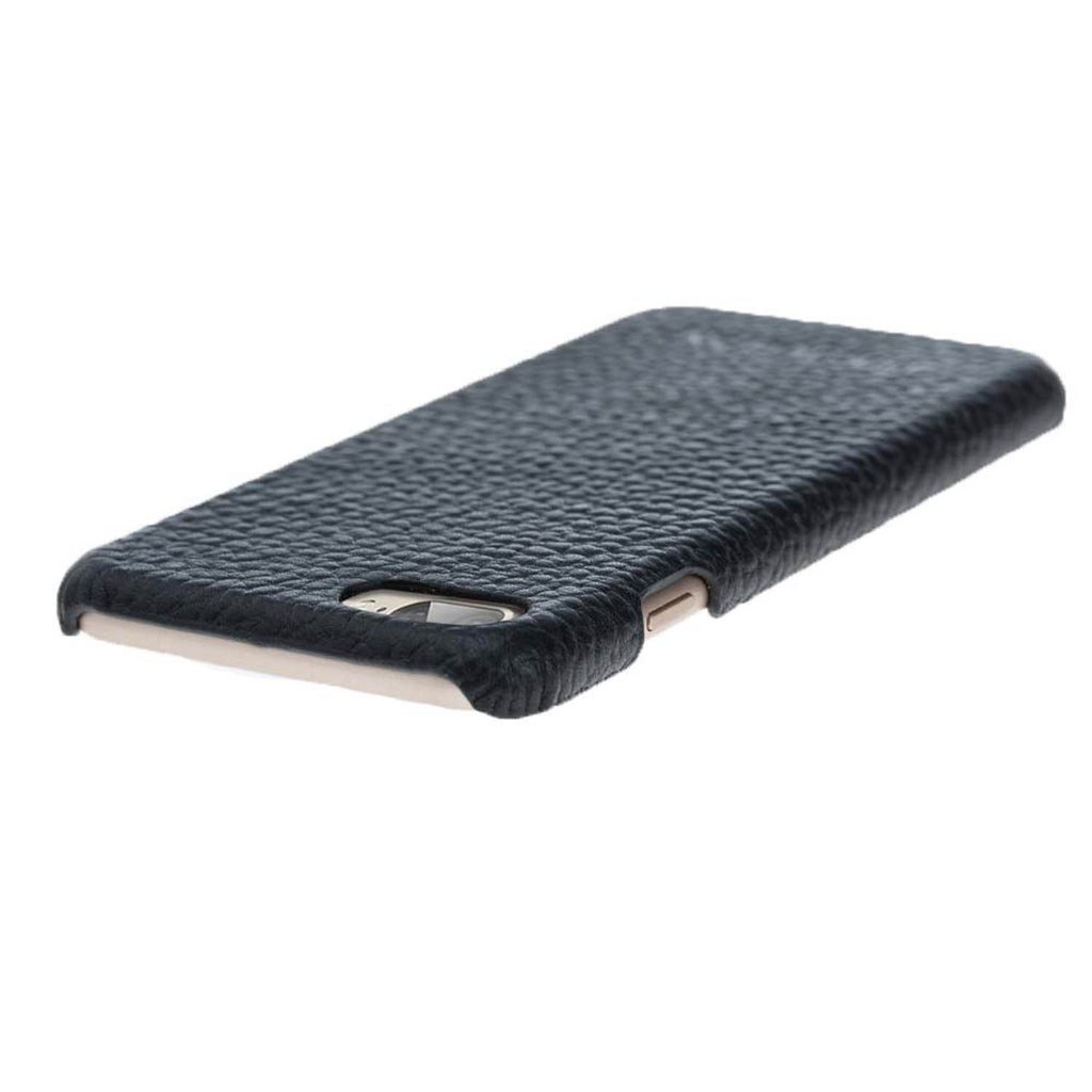 iPhone 8 Plus / 7 Plus Black Leather Snap-On Case - Hardiston - 5