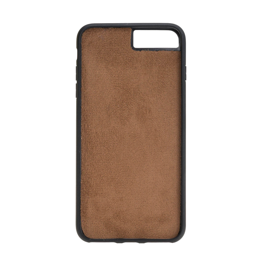 iPhone 8 Plus / 7 Plus Brown Leather Detachable Dual 2-in-1 Wallet Case with Card Holder and MagSafe - Hardiston - 8
