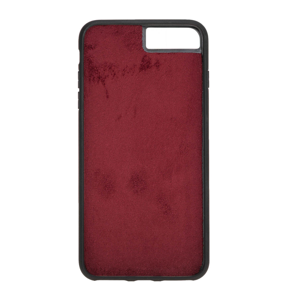 iPhone 8 Plus / 7 Plus Burgundy Leather Detachable 2-in-1 Wallet Case with Card Holder and MagSafe - Hardiston - 7