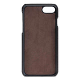 iPhone 8 Plus / 7 Plus Dark Brown Leather Snap-On Case - Hardiston - 3