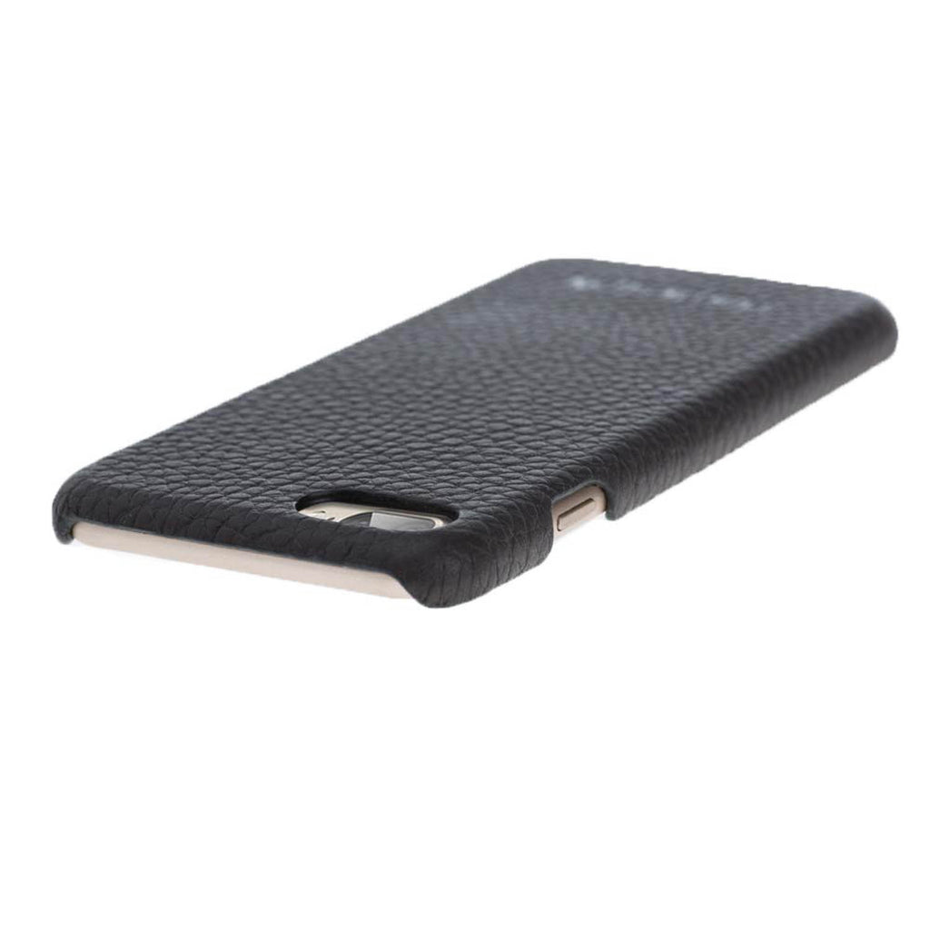 iPhone 8 Plus / 7 Plus Dark Brown Leather Snap-On Case - Hardiston - 5