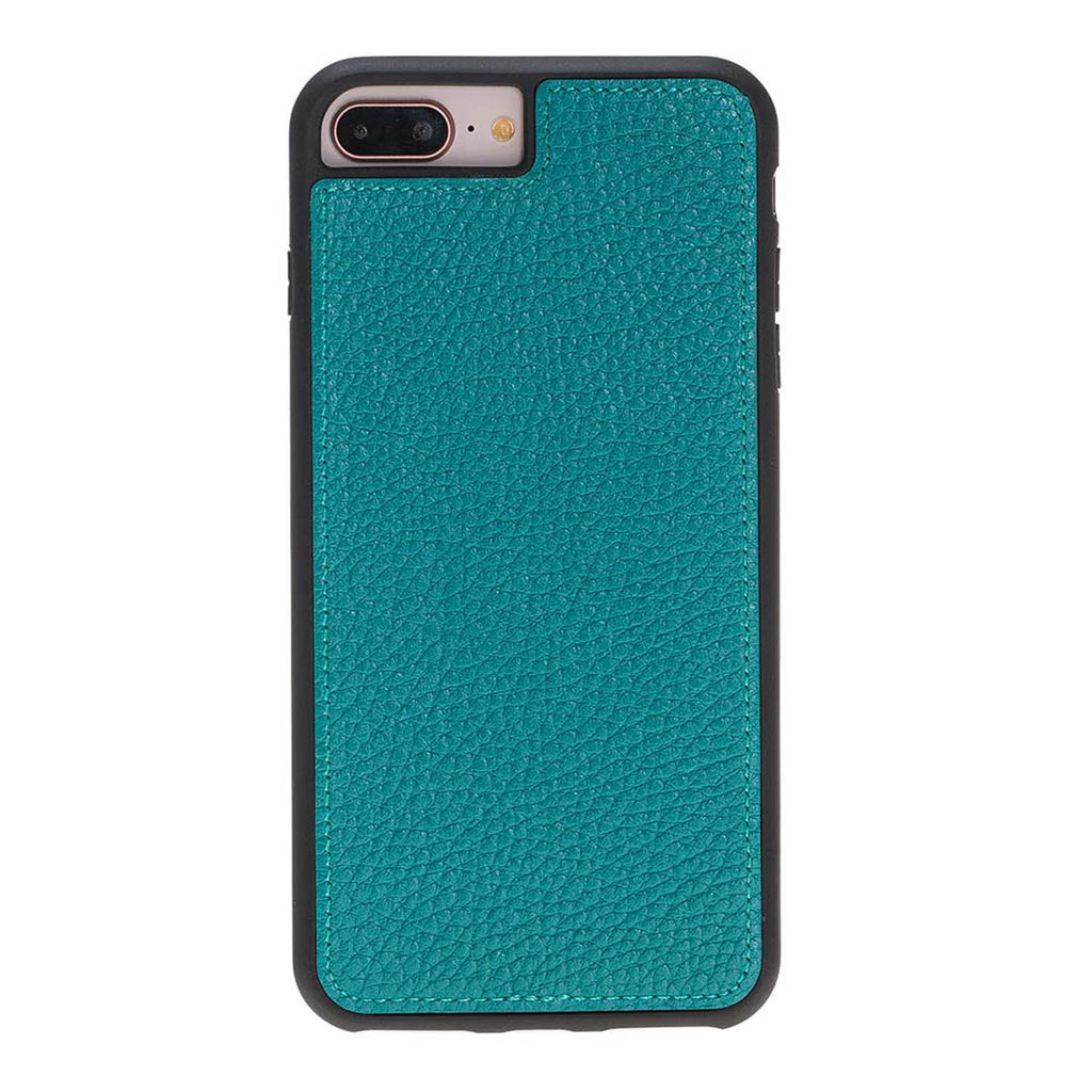 iPhone 8 Plus / 7 Plus Green Leather Detachable 2-in-1 Wallet Case with Card Holder and MagSafe - Hardiston - 6