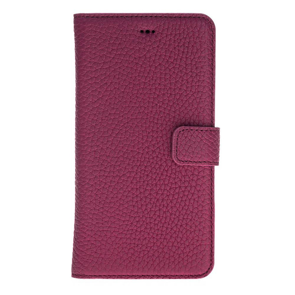 iPhone 8 Plus / 7 Plus Pink Leather Detachable 2-in-1 Wallet Case with Card Holder and MagSafe - Hardiston - 4