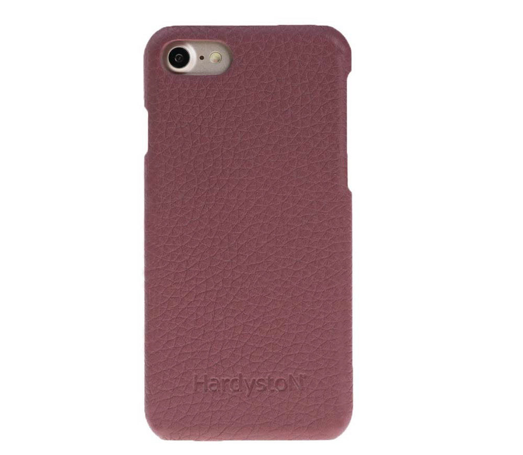 iPhone 8 Plus / 7 Plus Rose Leather Snap-On Case - Hardiston - 1