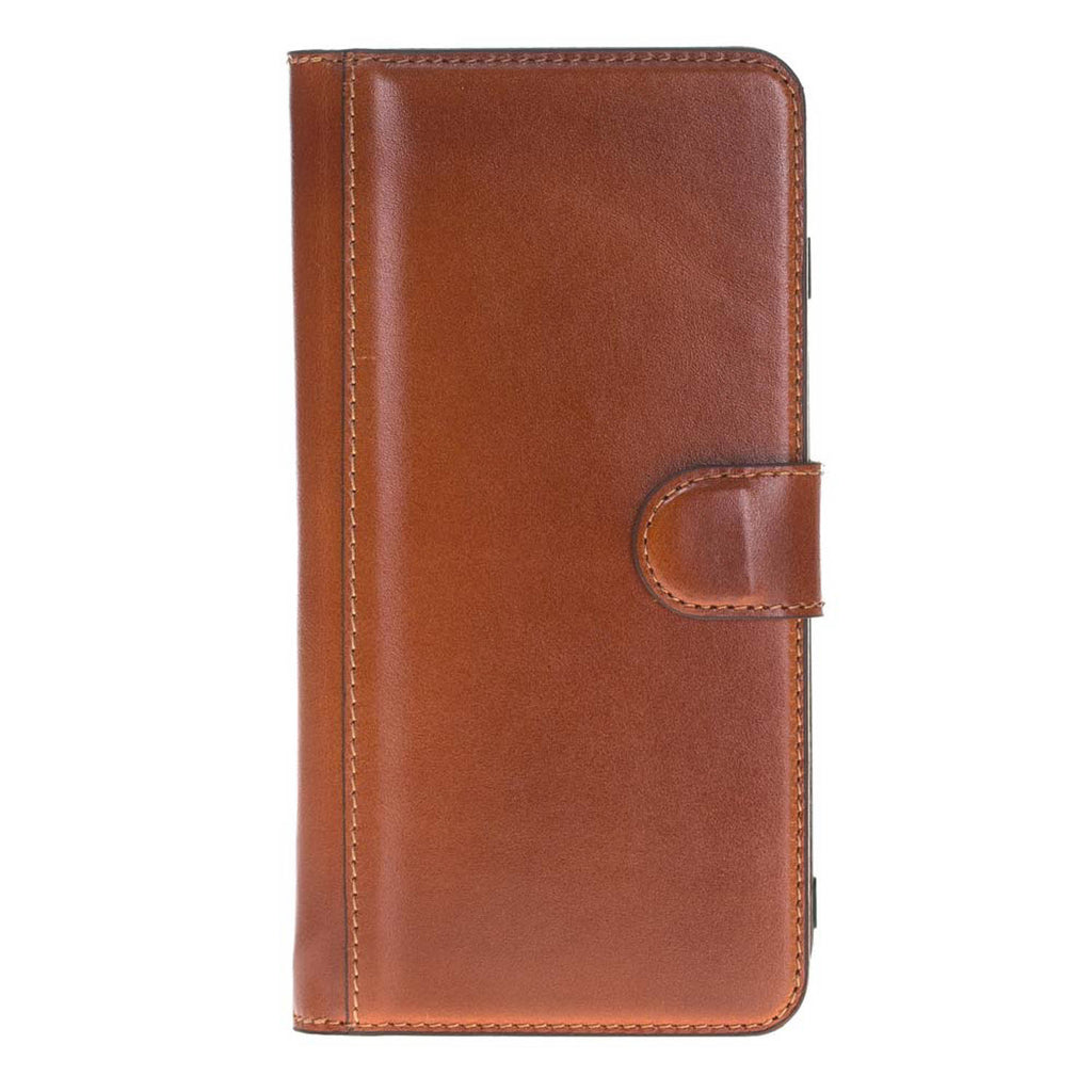 iPhone 8 Plus / 7 Plus Russet Leather Detachable Dual 2-in-1 Wallet Case with Card Holder and MagSafe - Hardiston - 5