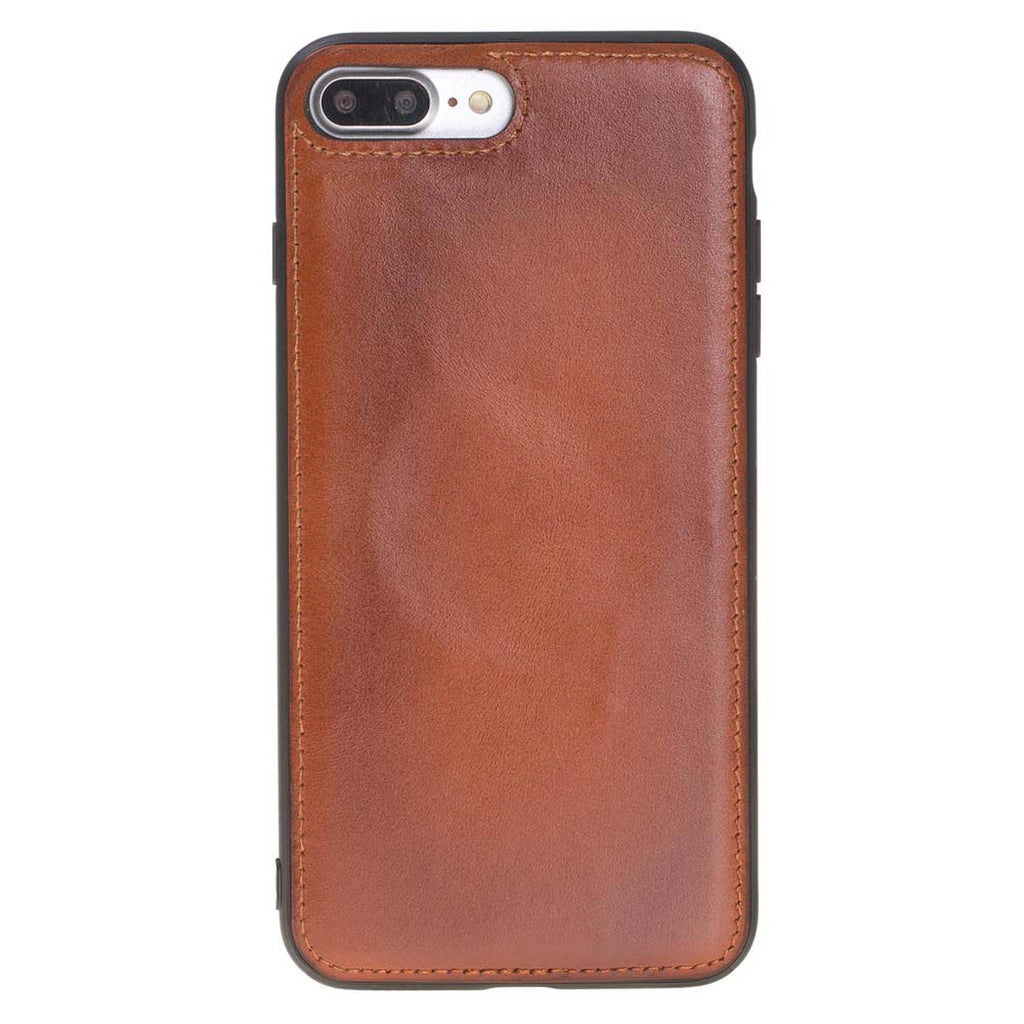 iPhone 8 Plus / 7 Plus Russet Leather Detachable Dual 2-in-1 Wallet Case with Card Holder and MagSafe - Hardiston - 7
