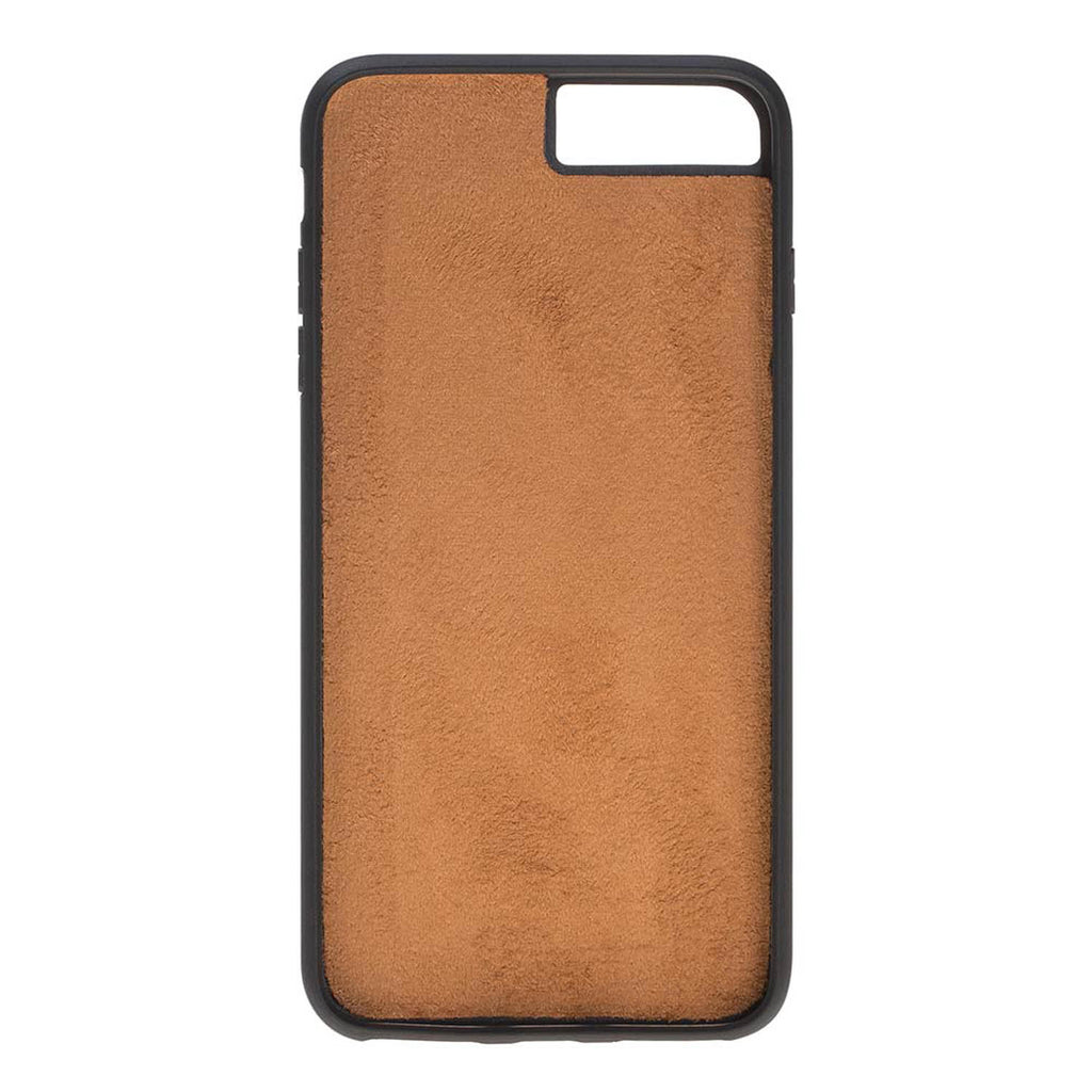 iPhone 8 Plus / 7 Plus Russet Leather Detachable 2-in-1 Wallet Case with Card Holder and MagSafe - Hardiston - 7
