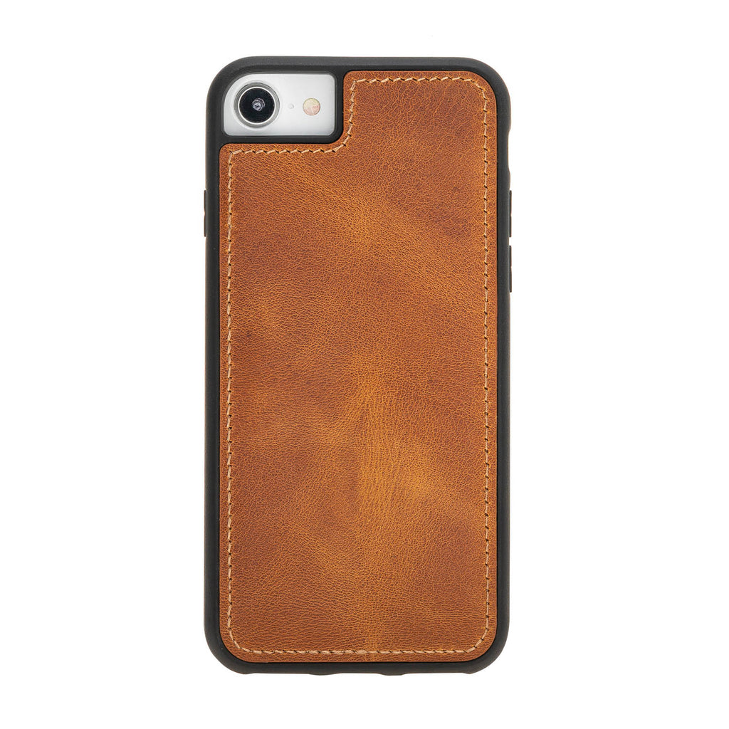 iPhone SE / 8 / 7 Amber Leather Detachable Dual 2-in-1 Wallet Case with Card Holder - Hardiston - 7