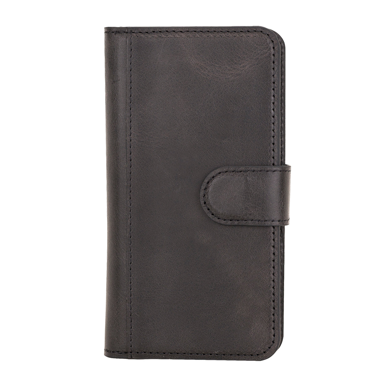 iPhone SE / 8 / 7 Black Leather Detachable Dual 2-in-1 Wallet Case with Card Holder - Hardiston - 5