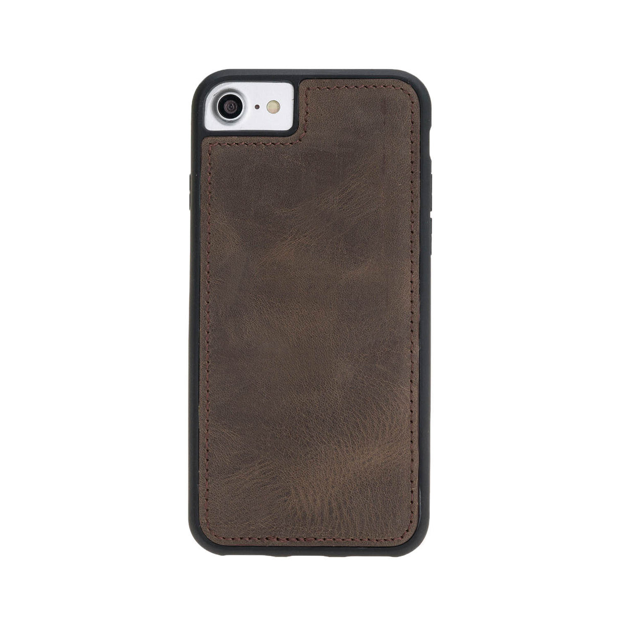 iPhone SE / 8 / 7 Mocha Leather Detachable Dual 2-in-1 Wallet Case with Card Holder - Hardiston - 7