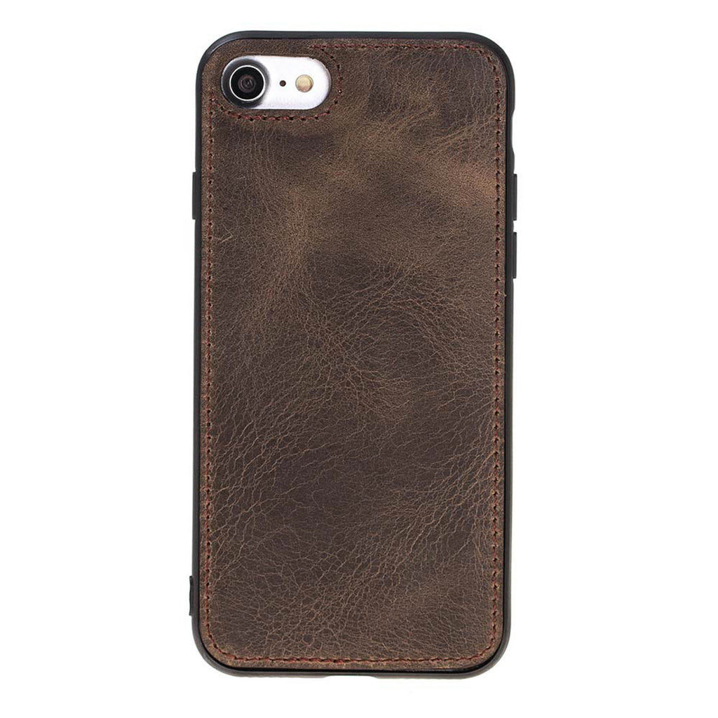 iPhone SE / 8 / 7 Mocha Leather Detachable 2-in-1 Wallet Case with Card Holder - Hardiston - 6