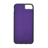 iPhone SE / 8 / 7 Purple Leather Detachable Dual 2-in-1 Wallet Case with Card Holder - Hardiston - 8