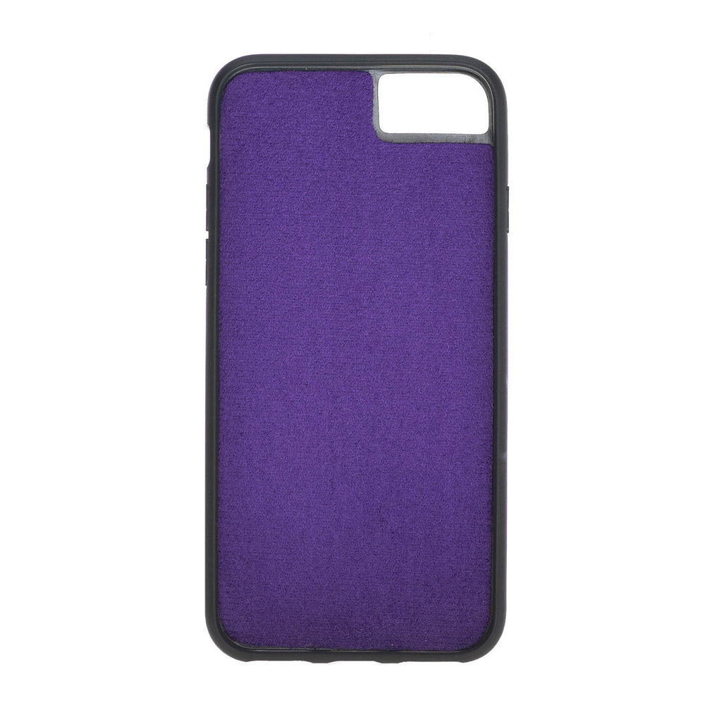 iPhone SE / 8 / 7 Purple Leather Detachable Dual 2-in-1 Wallet Case with Card Holder - Hardiston - 8