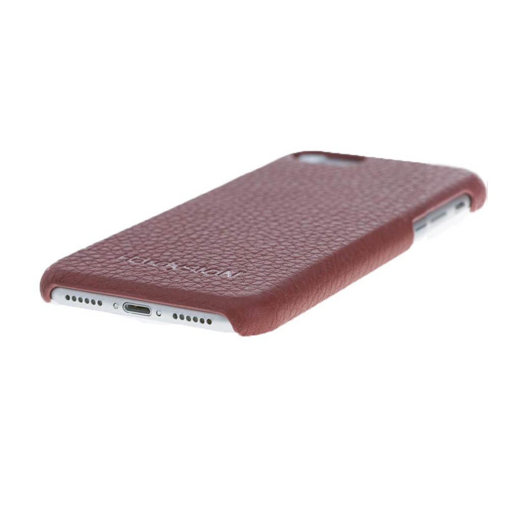 iPhone SE / 8 / 7 Rose Leather Snap-On Case - Hardiston - 4