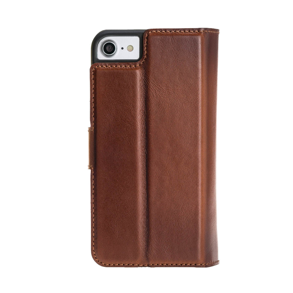 iPhone SE / 8 / 7 Russet Leather Detachable Dual 2-in-1 Wallet Case with Card Holder - Hardiston - 6