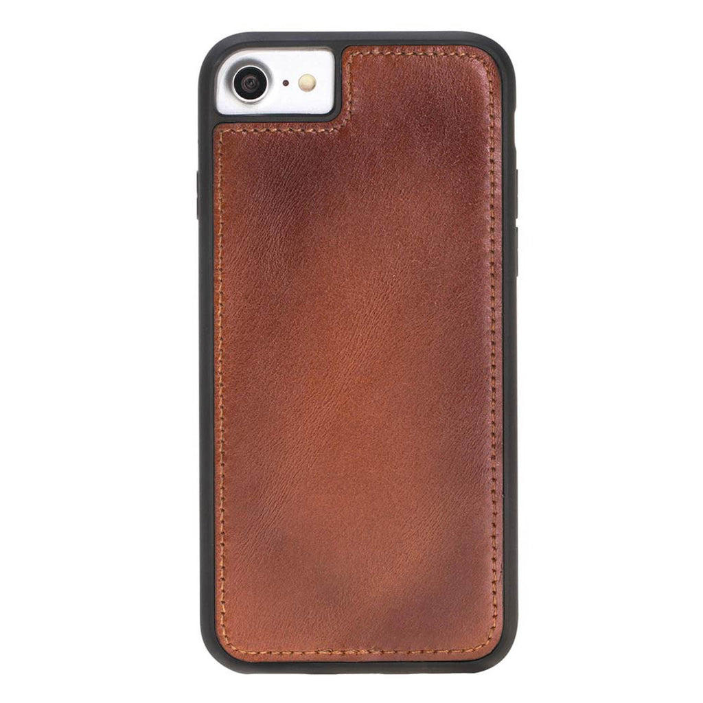 iPhone SE / 8 / 7 Russet Leather Detachable 2-in-1 Wallet Case with Card Holder - Hardiston - 6