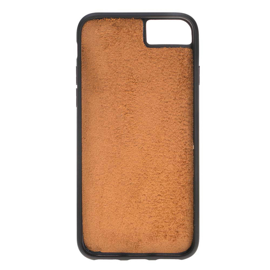 iPhone SE / 8 / 7 Russet Leather Detachable 2-in-1 Wallet Case with Card Holder - Hardiston - 7