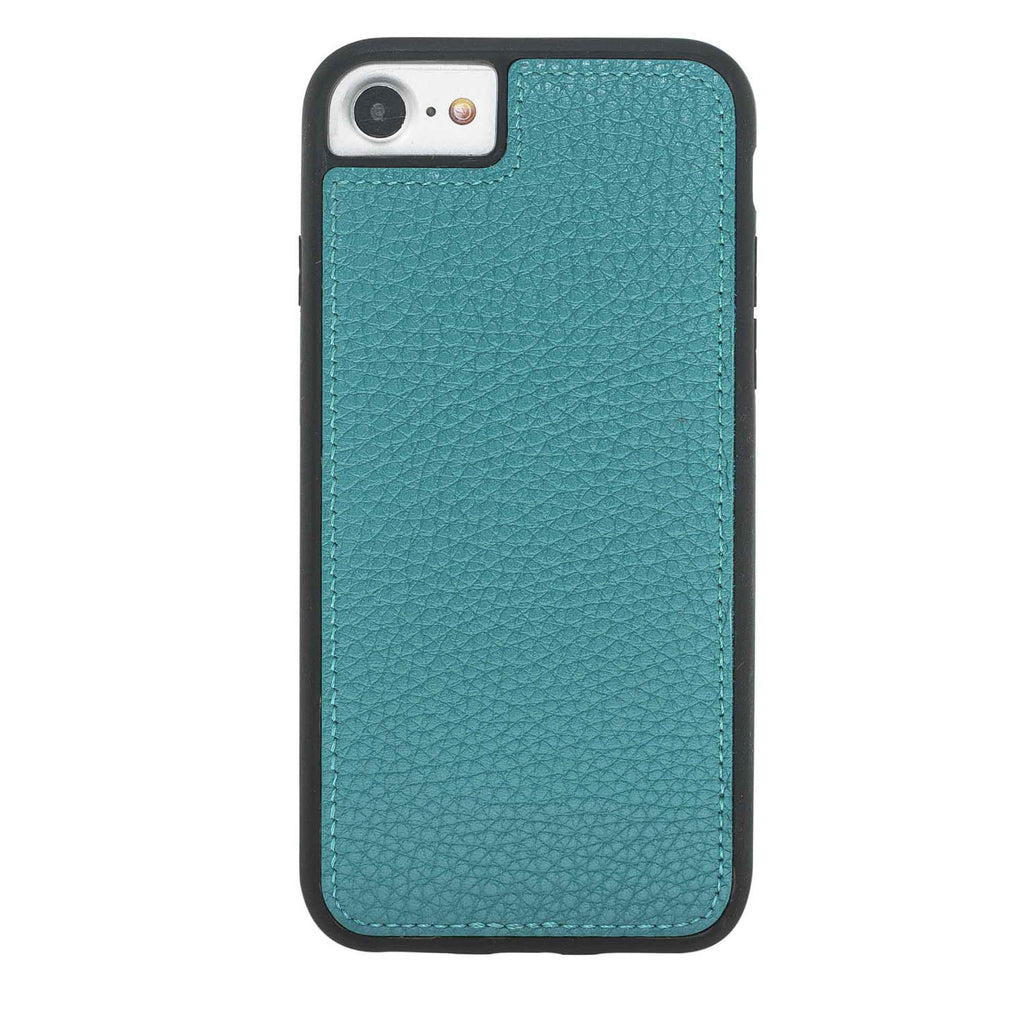 iPhone SE / 8 / 7 Turquoise Leather Detachable 2-in-1 Wallet Case with Card Holder - Hardiston - 6