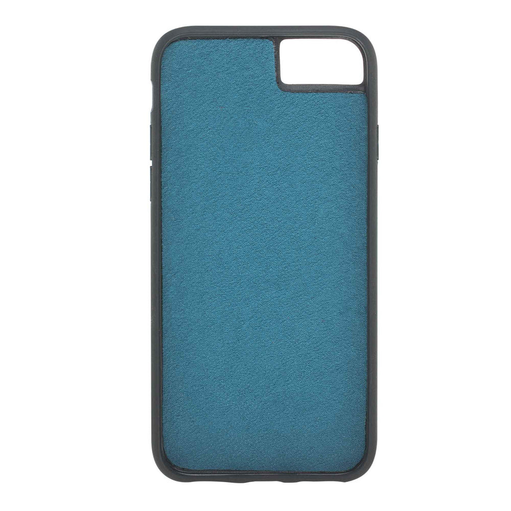 iPhone SE / 8 / 7 Turquoise Leather Detachable 2-in-1 Wallet Case with Card Holder - Hardiston - 7