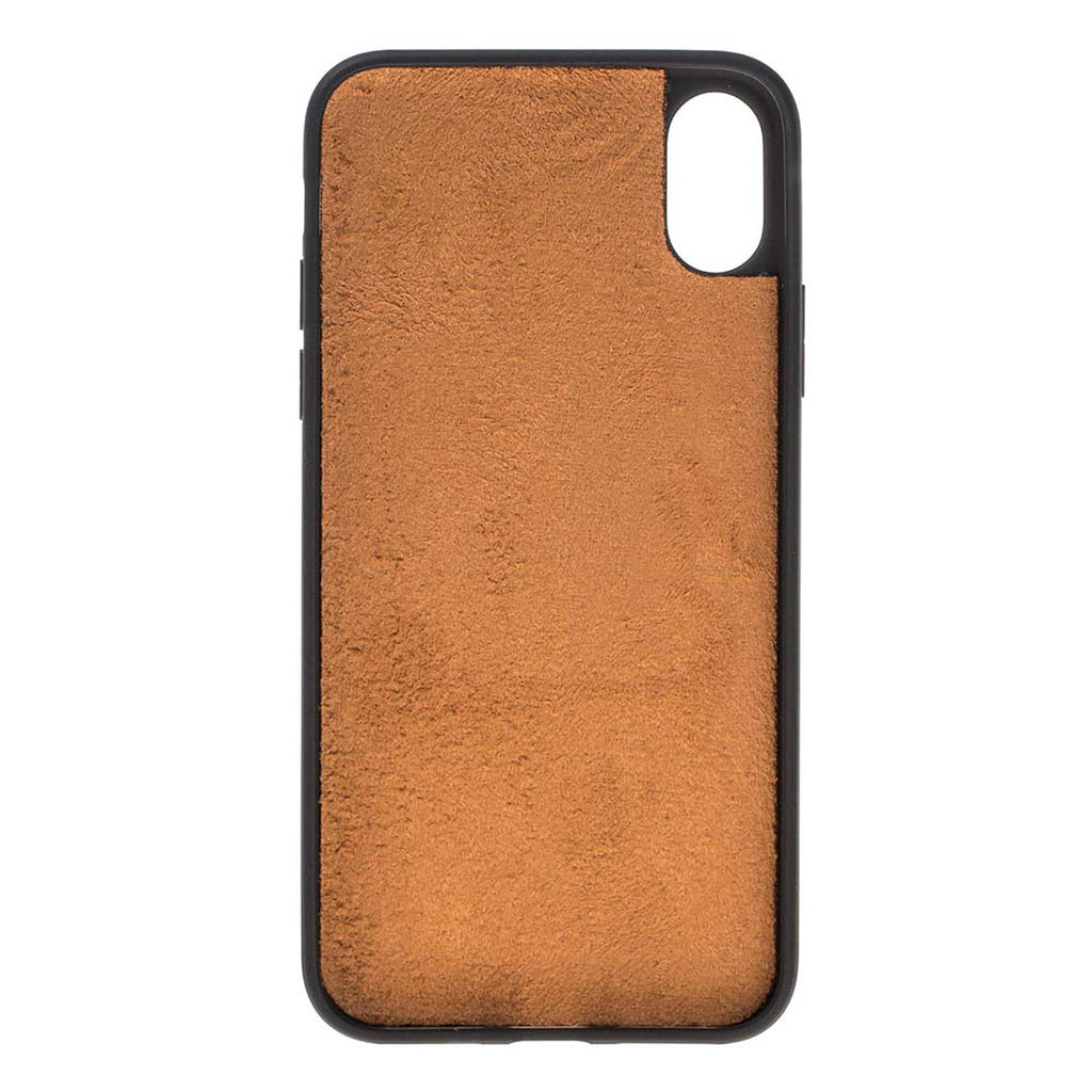 iPhone X/XS Amber Leather Detachable 2-in-1 Wallet Case with Card Holder - Hardiston - 7