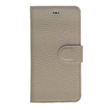 iPhone X/XS Beige Leather Detachable 2-in-1 Wallet Case with Card Holder - Hardiston - 4