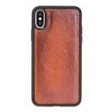 iPhone X / XS Russet Leather Detachable Dual 2-in-1 Wallet Case with Card Holder - Hardiston - 7