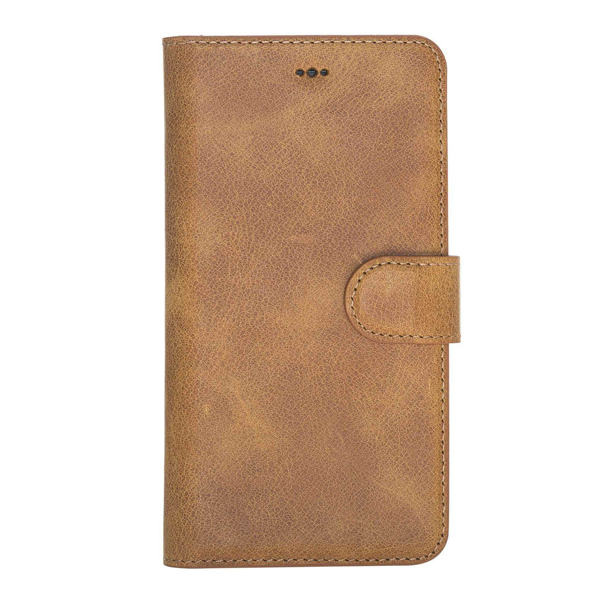 iPhone XR Amber Leather Detachable 2-in-1 Wallet Case with Card Holder - Hardiston - 4