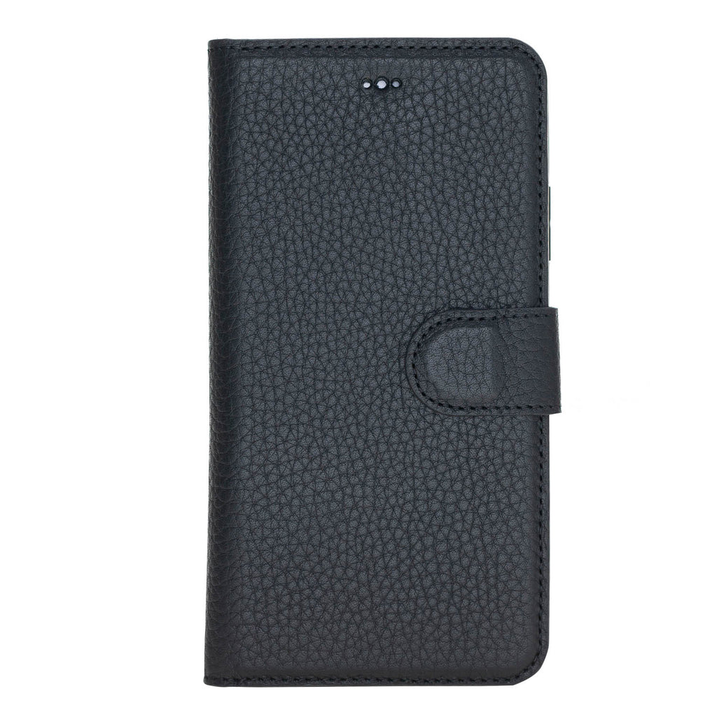 iPhone XR Black Leather Detachable 2-in-1 Wallet Case with Card Holder - Hardiston - 4