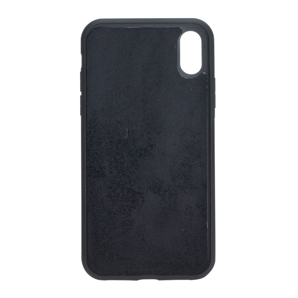 iPhone XR Black Leather Detachable 2-in-1 Wallet Case with Card Holder - Hardiston - 7