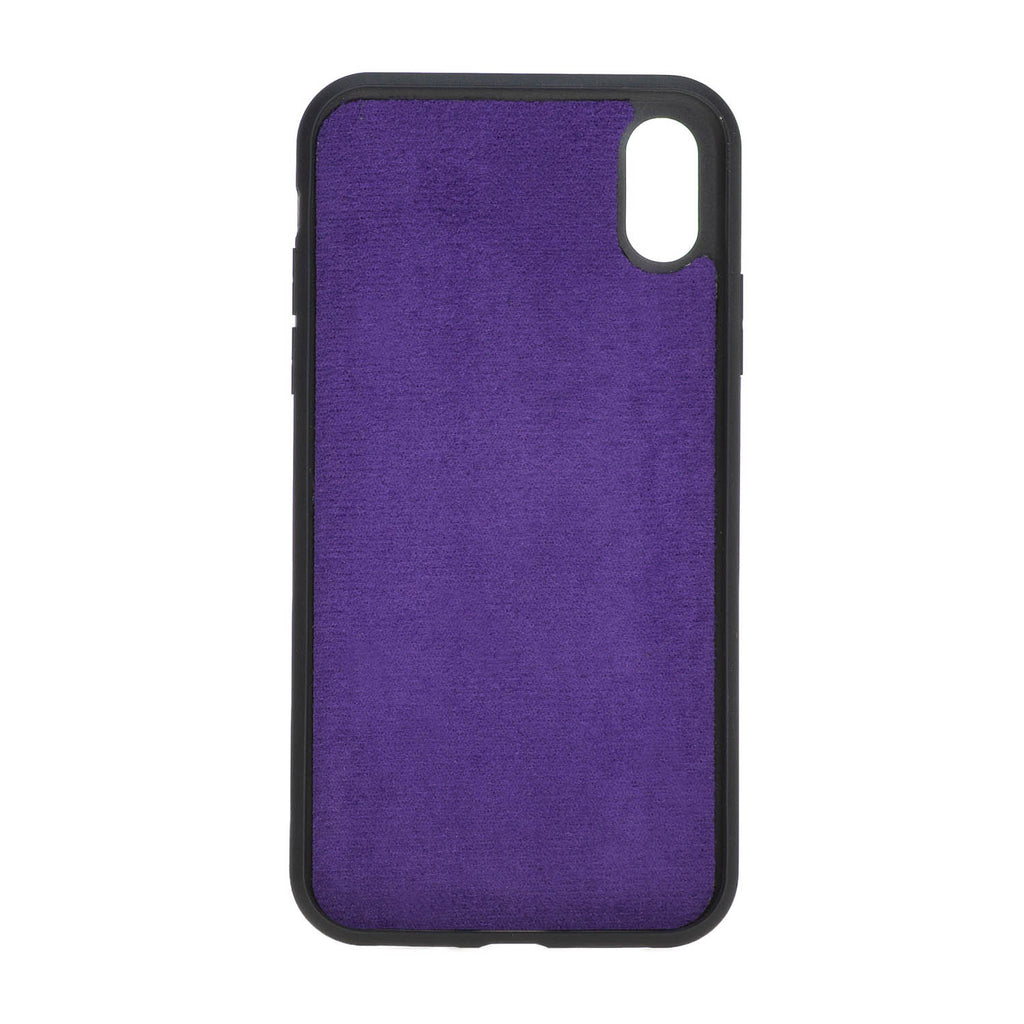 iPhone XR Purple Leather Detachable 2-in-1 Wallet Case with Card Holder - Hardiston - 7