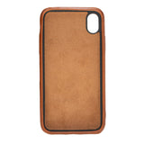 iPhone XR Russet Leather Snap-On Case with Card Holder - Hardiston - 4