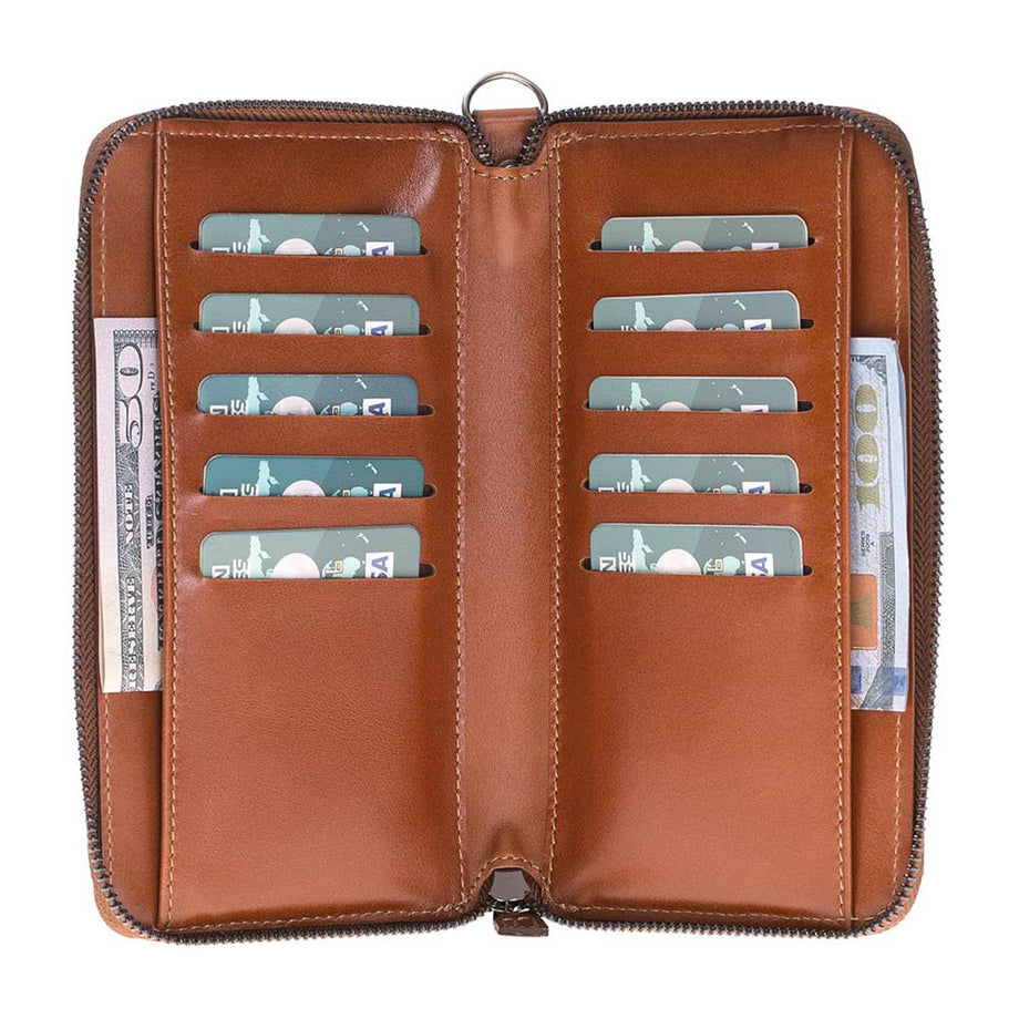 HANDCUFFS Men & Women Casual Brown Artificial Leather Wallet BROWN - Price  in India | Flipkart.com
