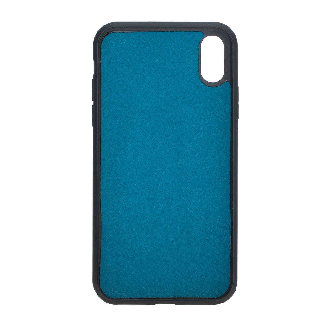 iPhone XR Turquoise Leather Detachable 2-in-1 Wallet Case with Card Holder - Hardiston - 7