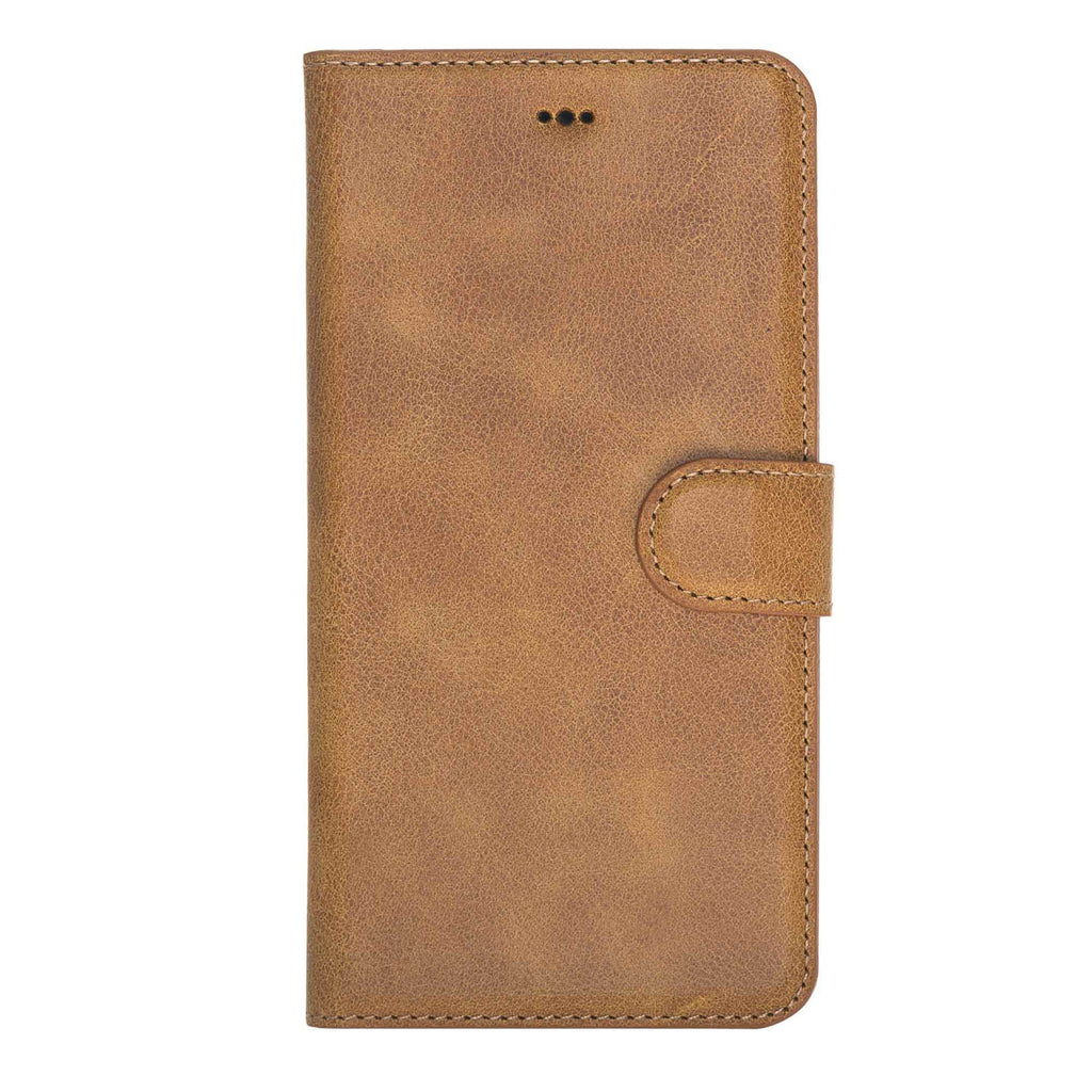 iPhone XS Max Amber Leather Detachable 2-in-1 Wallet Case with Card Holder - Hardiston - 4