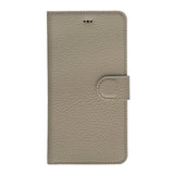 iPhone XS Max Beige Leather Detachable 2-in-1 Wallet Case with Card Holder - Hardiston - 4