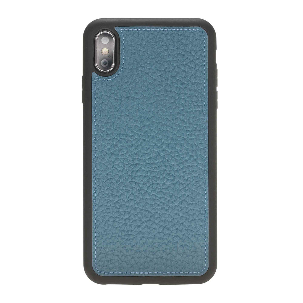 iPhone XS Max Turquoise Leather Detachable 2-in-1 Wallet Case with Card Holder - Hardiston - 6