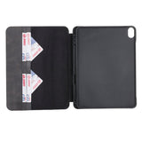 iPad Black Leather Wallet Case by Hardiston - premium iPad Cases