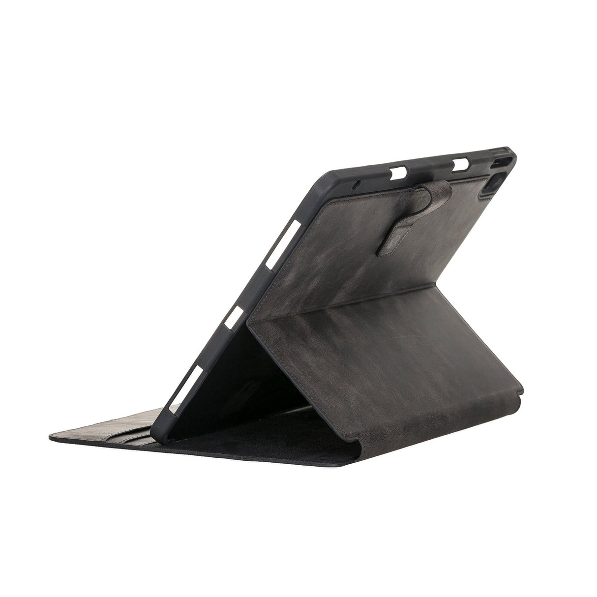 iPad Black Leather Wallet Case by Hardiston - premium iPad Cases