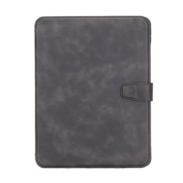 iPad Black Leather Wallet Case by Hardiston - premium mws_apo_generated