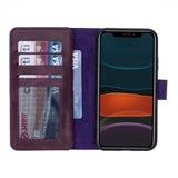 iPhone 11 Dual Fold Magnetic Detachable Leather Wallet Case by Hardiston - premium iPhone 11 Cases