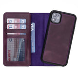 iPhone 11 Dual Fold Magnetic Detachable Leather Wallet Case by Hardiston - premium iPhone 11 Cases