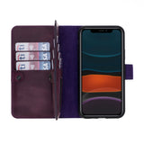 iPhone 11 Pro Dual Fold Magnetic Detachable Leather Wallet Case by Hardiston - premium iPhone 11 Cases