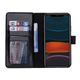 iPhone 11 Pro Max Dual Fold Magnetic Detachable Leather Wallet Case by Hardiston - premium iPhone 11 Cases