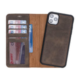 iPhone 11 Pro Max Leather Wallet Case by Hardiston - premium iPhone 11 Cases